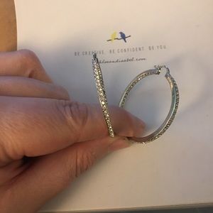 Chloe and Isabel hoop earrings